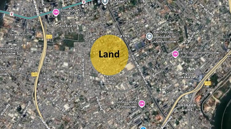 ขายที่ดินพร้อมสิ่งปลูกสร้าง ซอยนราธิวาสราชนครินทร์  รูปที่ 4