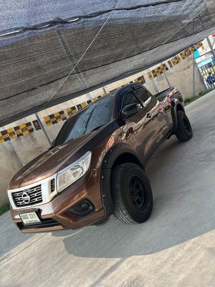 Nissan Navara 2015 2.5 E Pickup ดีเซล ไม่ติดแก๊ส เกียร์ธรรมดา น้ำตาล รูปที่ 3