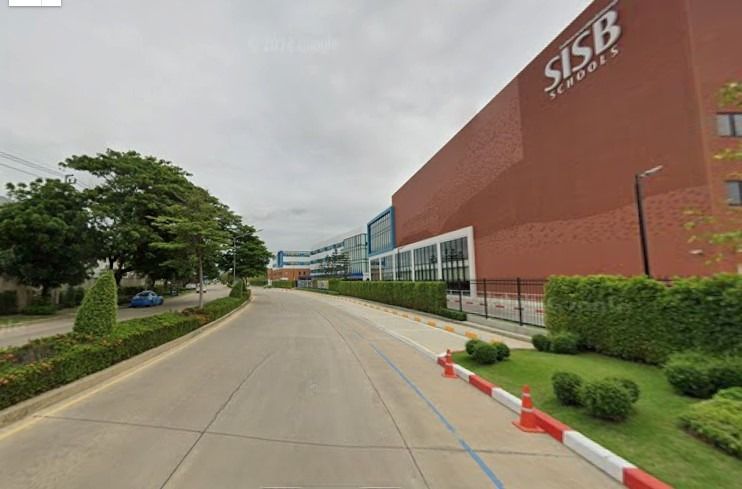 ขายที่ดินแปลงใหญ่ ถมแล้ว หน้ากว้างติดถนน ใกล้โรงเรียนนานาชาติสิงคโปร์นนทบุรี  รูปที่ 2