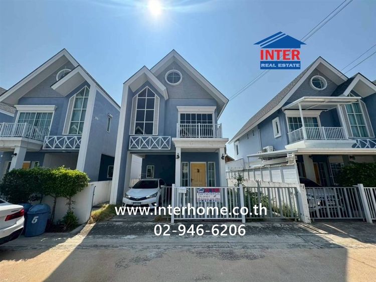 บ้านเดี่ยว 2 ชั้น 41.6 ตร.ว. หมู่บ้านสุขสำราญคอทเทจ ประชาอุทิศ90 ใกล้โรงเรียนสารสาสน์วิเศษศึกษา ซอยประชาอุทิศ90 ถนนประชาอุทิศ พระสมุทรเจดีย์