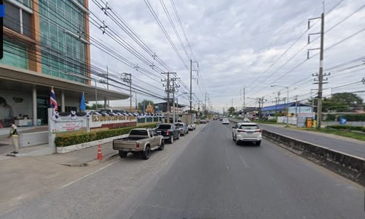 ขายที่ดินแปลงใหญ่ ลำลูกกา  ติดถนนเลียบคลอง 7 ทำเลดี เดินทางสะดวก รูปที่ 3