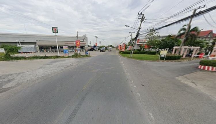 ขายที่ดินแปลงใหญ่ ลำลูกกา  ติดถนนเลียบคลอง 7 ทำเลดี เดินทางสะดวก รูปที่ 2