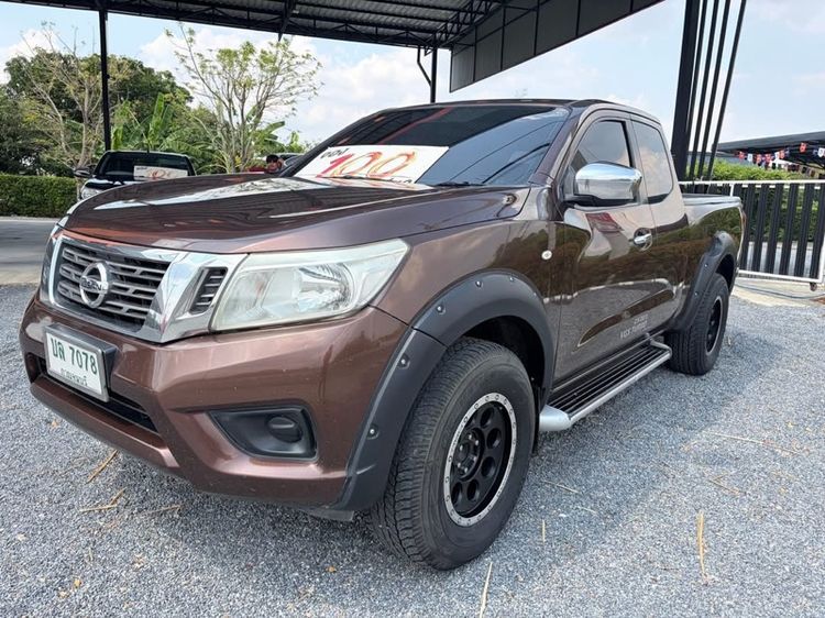 Nissan Navara 2018 2.5 E Pickup ดีเซล ไม่ติดแก๊ส เกียร์ธรรมดา น้ำตาล รูปที่ 2