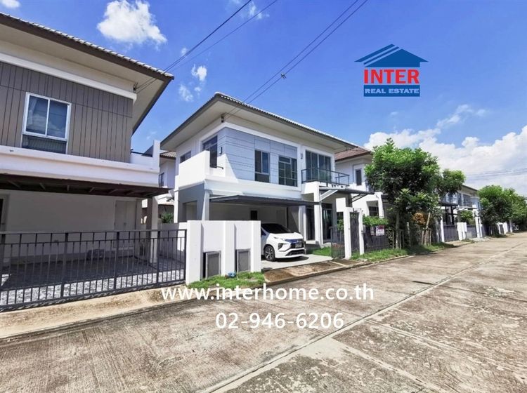 บ้านเเฝด 2 ชั้น 38.7 ตร.ว. หมู่บ้านเรสท์ บางใหญ่ ใกล้ตลาดบางใหญ่ ถนนคลองถนน ถนนกาญจนาภิเษก บางใหญ่ นนทบุรี รูปที่ 2