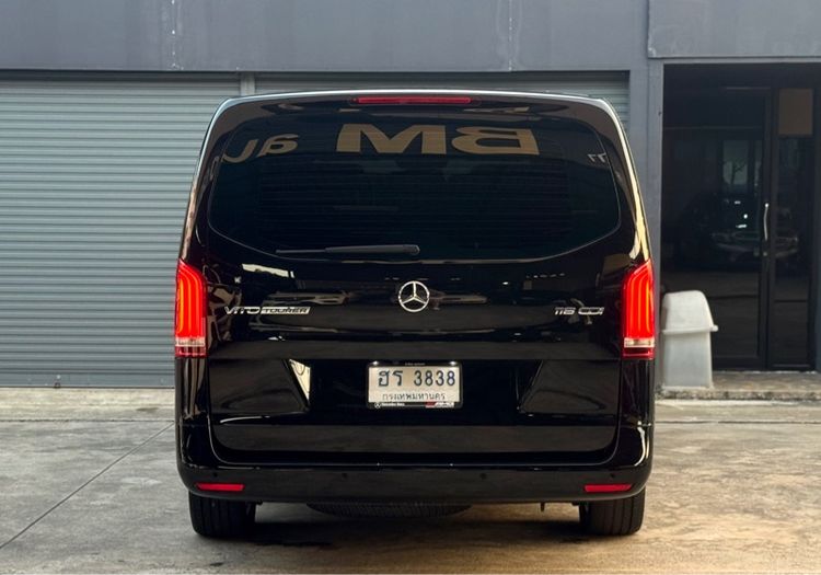 Mercedes-Benz V-Class 2017 Vito Van ดีเซล ไม่ติดแก๊ส เกียร์อัตโนมัติ ดำ รูปที่ 4