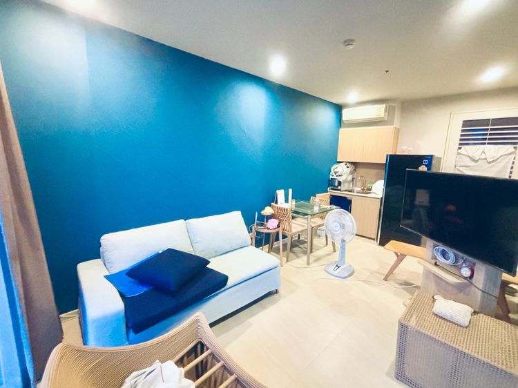 Charn Issara Development เลี้ยงสัตว์ได้ ตกแต่งครบ 🌊 Rare Item ขายคอนโด ชั้นบนสุด วิวทะเลพาโนรามา  The Blue Sapphire ชะอำ-หัวหิน (ทิวทะเลเวิลด์) รูปที่ 4