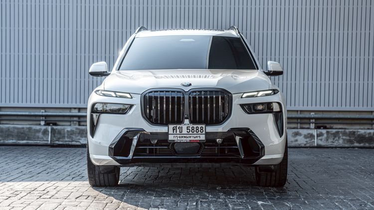 BMW X7 2024 3.0 xDrive40d M Sport 4WD Utility-car ดีเซล ไม่ติดแก๊ส เกียร์อัตโนมัติ ขาว รูปที่ 2