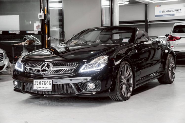 รถ Mercedes-Benz SL-Class SL350 สี ดำ