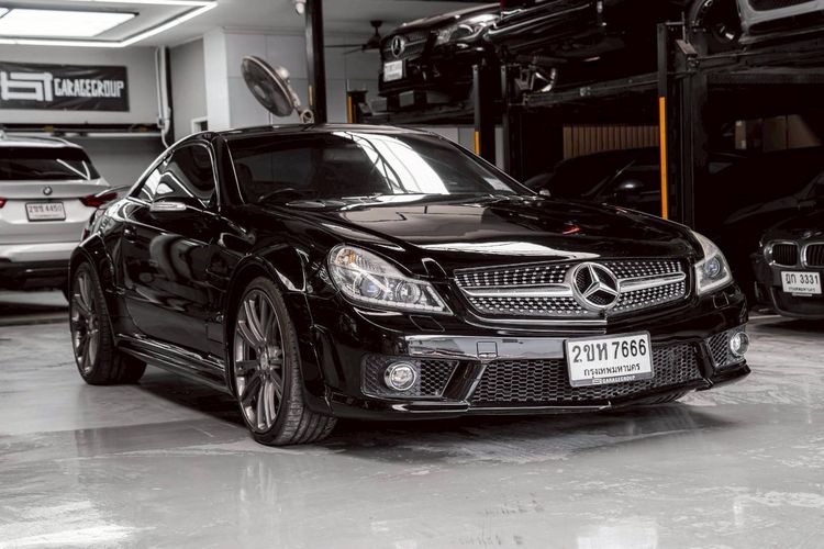 Mercedes-Benz SL-Class 2011 SL350 เบนซิน ดำ รูปที่ 4