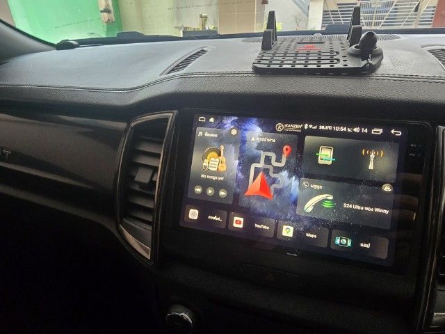 Ford Everest 2017 2.0 Bi-Turbo Titanium+ Utility-car ดีเซล ไม่ติดแก๊ส เกียร์อัตโนมัติ ดำ รูปที่ 4