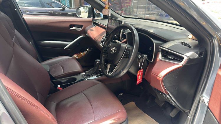 Toyota Corolla Cross 2020 1.8 Hybrid Premium Utility-car เบนซิน เกียร์อัตโนมัติ เทา รูปที่ 3