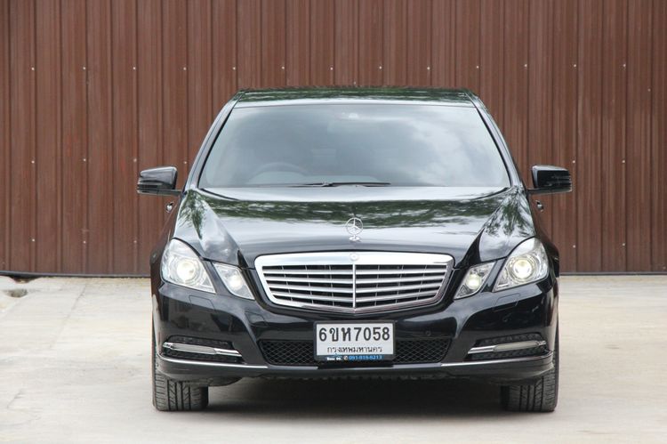 Mercedes-Benz E-Class 2013 E250 CDI Sedan ดีเซล ไม่ติดแก๊ส เกียร์อัตโนมัติ ดำ รูปที่ 2