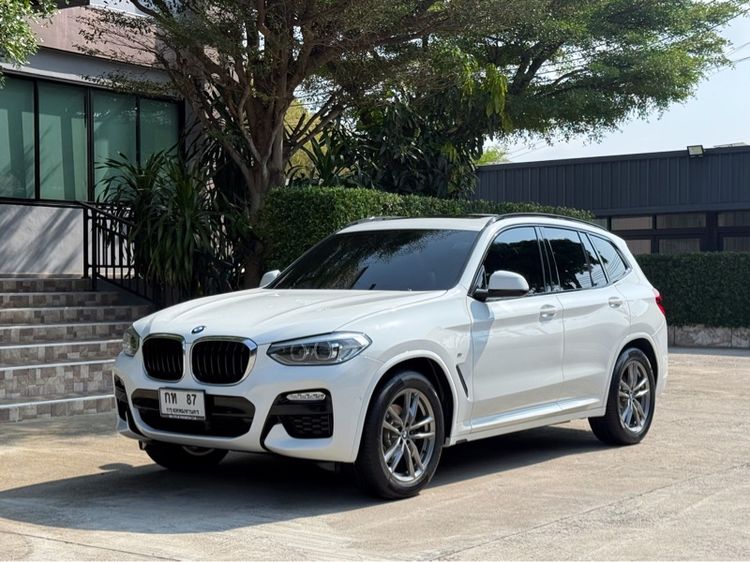 BMW X3 2020 2.0 xDrive20d 4WD Utility-car ดีเซล ไม่ติดแก๊ส เกียร์อัตโนมัติ ขาว รูปที่ 4