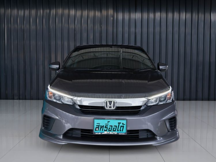 Honda City 2020 1.0 SV Sedan เบนซิน ไม่ติดแก๊ส เกียร์อัตโนมัติ เทา รูปที่ 2