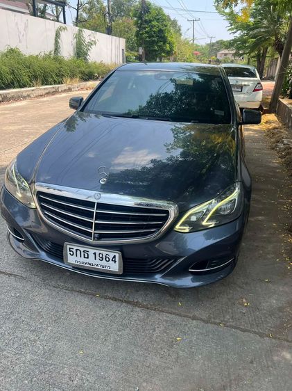 Mercedes-Benz E-Class 2015 E300 Sedan Hybrid (Diesel) เกียร์อัตโนมัติ เทา