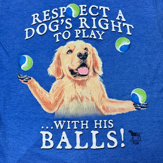 เสื้อยืด American Fido Size M  รูปที่ 4