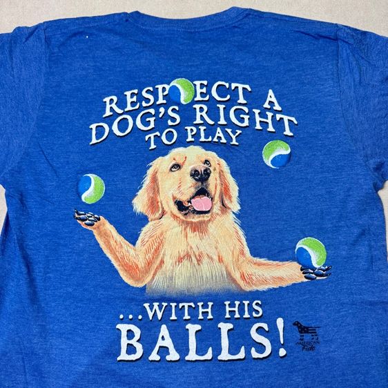 เสื้อยืด American Fido Size M  รูปที่ 3