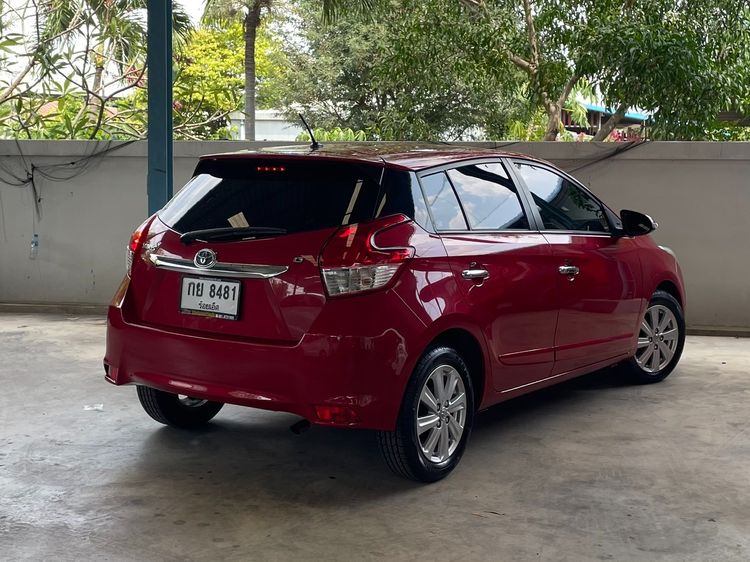 Toyota Yaris 2013 1.2 G Sedan เบนซิน ไม่ติดแก๊ส เกียร์อัตโนมัติ แดง รูปที่ 2