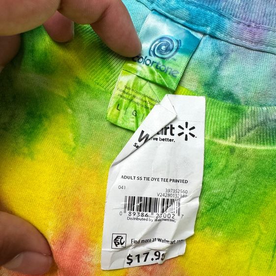 เสื้อยืด Colortone Size L  รูปที่ 7