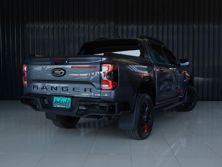 Ford Ranger 2023 2.0 Bi-Turbo Hi-Rider Storntrak Pickup ดีเซล ไม่ติดแก๊ส เกียร์อัตโนมัติ เทา รูปที่ 4