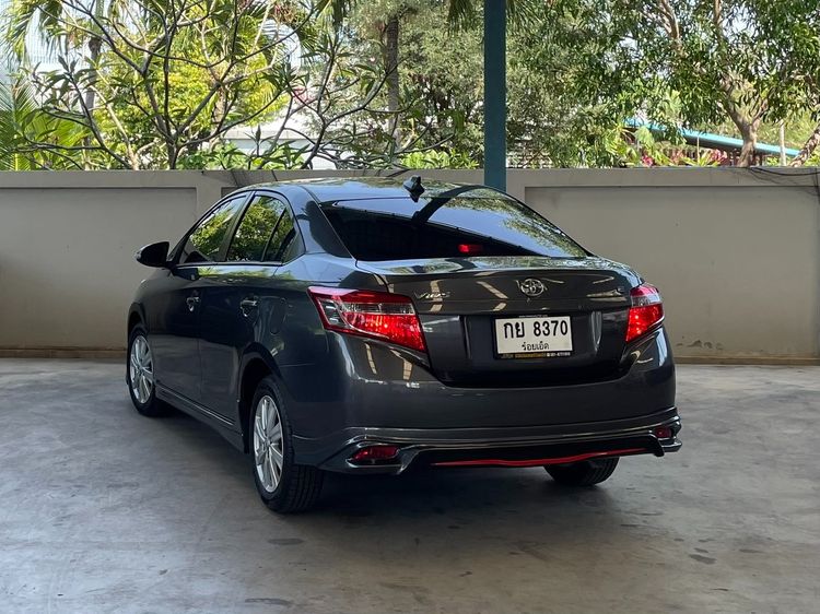Toyota Vios 2015 1.5 E Sedan เบนซิน ไม่ติดแก๊ส เกียร์อัตโนมัติ เทา รูปที่ 4