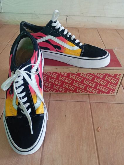 vans old school flame 🔥 รูปที่ 3
