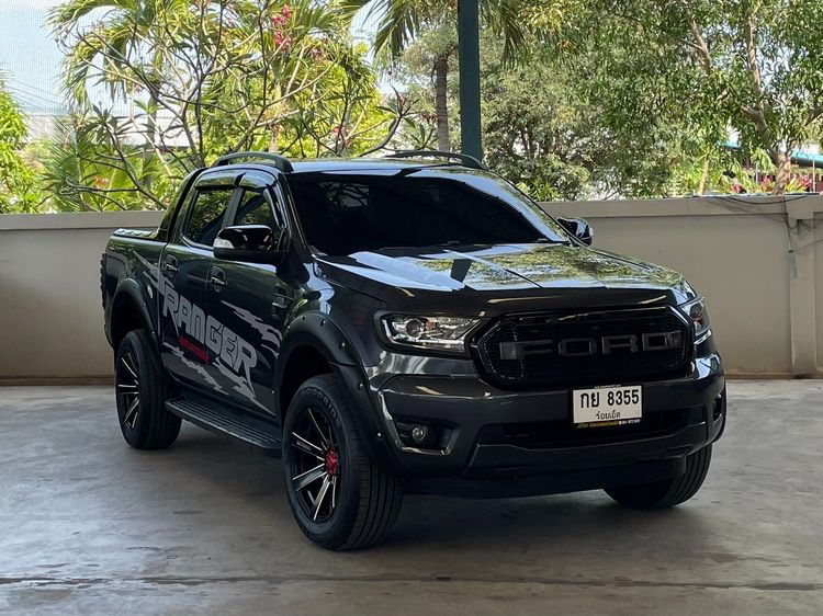 Ford Ranger 2021 2.2 Hi-Rider XLT Pickup ดีเซล ไม่ติดแก๊ส เกียร์อัตโนมัติ เทา รูปที่ 3