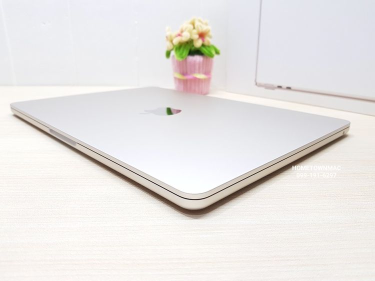 MacbookAir (Retina13", 2022) M2 8-Core CPU 8-Core GPU SSD 256Gb Ram 8Gb Starlight สวย ครบกล่อง มีAppleCare Plus รูปที่ 5
