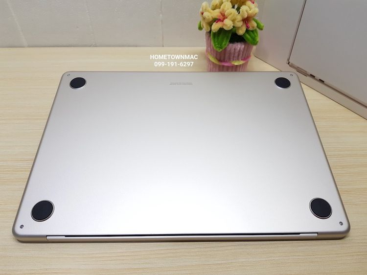 MacbookAir (Retina13", 2022) M2 8-Core CPU 8-Core GPU SSD 256Gb Ram 8Gb Starlight สวย ครบกล่อง มีAppleCare Plus รูปที่ 9