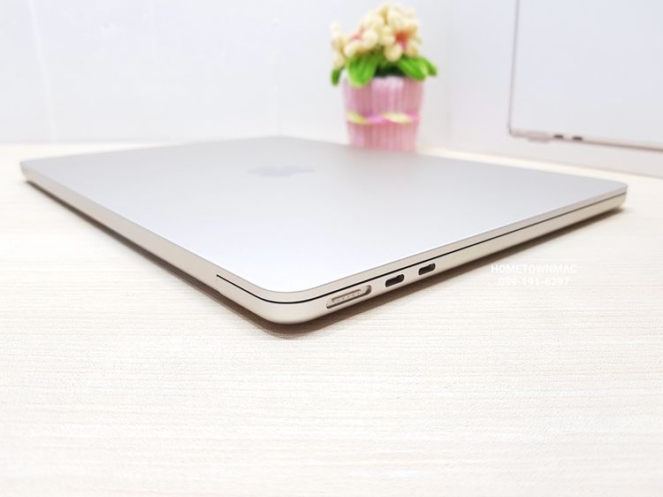 MacbookAir (Retina13", 2022) M2 8-Core CPU 8-Core GPU SSD 256Gb Ram 8Gb Starlight สวย ครบกล่อง มีAppleCare Plus รูปที่ 7