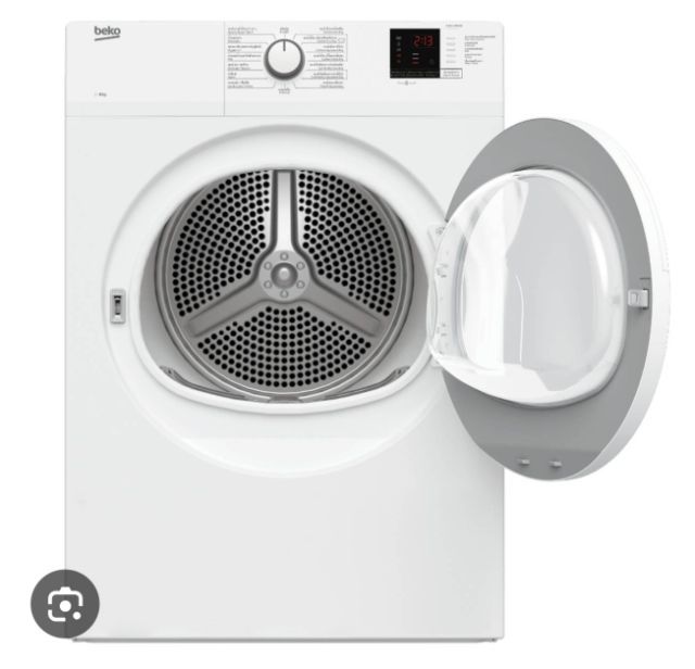 เครื่องอบผ้า beko 12กก สีขาว