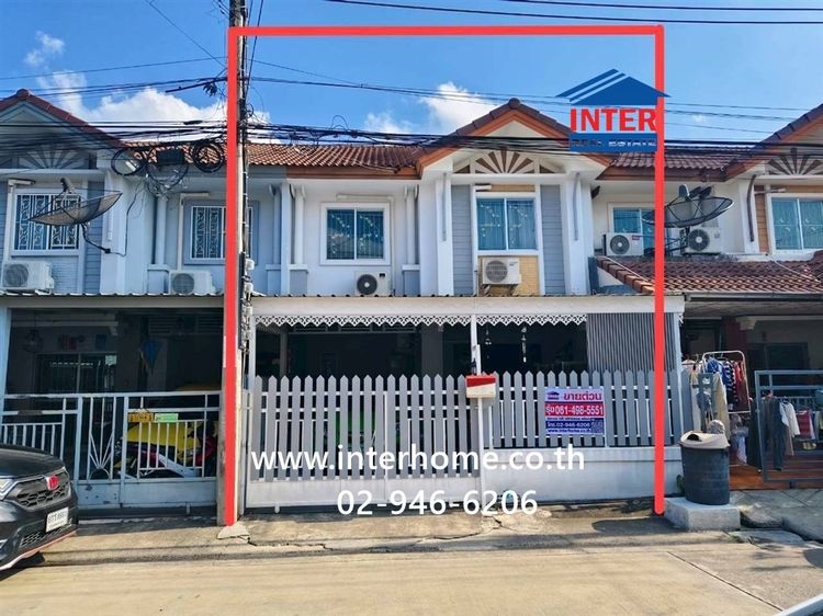 ทาวน์เฮ้าส์ 2 ชั้น 19 ตร.ว. หมู่บ้านพฤกษาวิลล์17 พุทธบูชา36-พระราม2 ซอยพุทธบูชา36 ถนนพระราม2 ถนนพุทธบูชา เขตทุ่งครุ กรุงเทพมหานคร