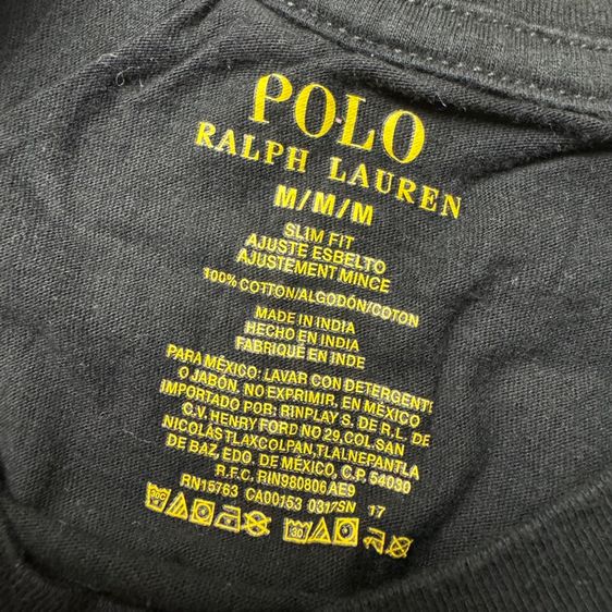 เสื้อยืด Polo RL​ by​ Ralph ​Lauren​ Size M​ รูปที่ 5