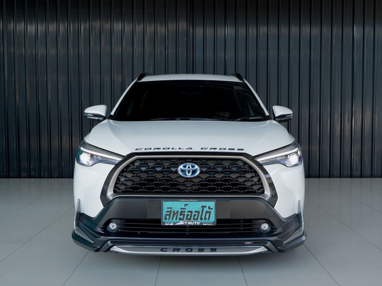 Toyota Corolla Cross 2023 1.8 Hybrid Premium Utility-car ไฮบริด ไม่ติดแก๊ส เกียร์อัตโนมัติ ขาว รูปที่ 2