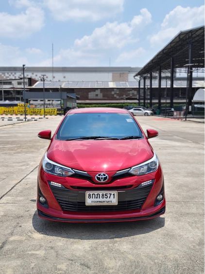 Toyota Yaris ATIV 2018 1.2 G Sedan เบนซิน ไม่ติดแก๊ส เกียร์อัตโนมัติ แดง รูปที่ 4