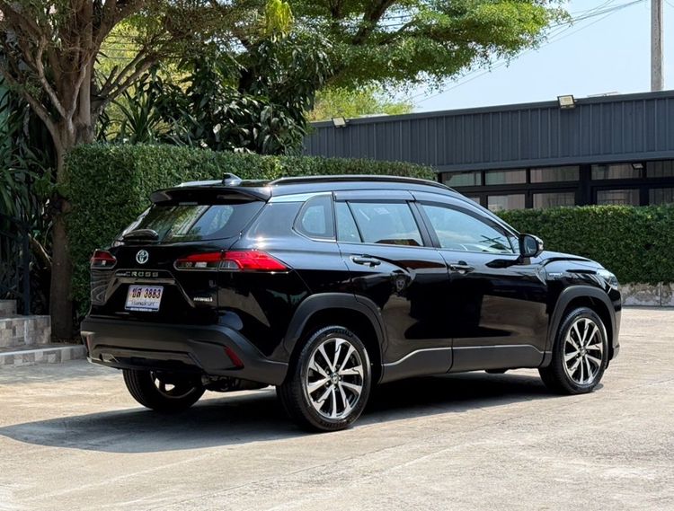Toyota Corolla Cross 2021 1.8 Hybrid Premium Safety Utility-car ไฮบริด ไม่ติดแก๊ส เกียร์อัตโนมัติ ดำ รูปที่ 3