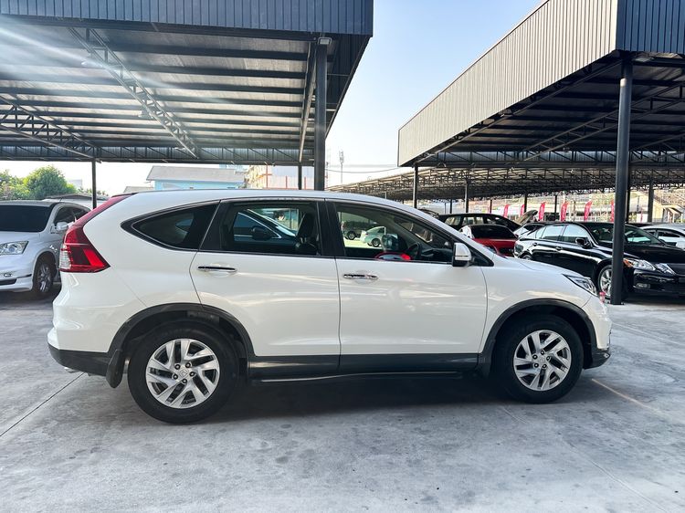 Honda CR-V 2015 2.0 E 4WD Utility-car เบนซิน เกียร์อัตโนมัติ ขาว รูปที่ 4