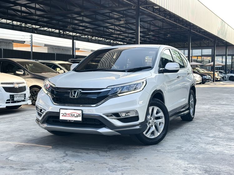 Honda CR-V 2015 2.0 E 4WD Utility-car เบนซิน เกียร์อัตโนมัติ ขาว