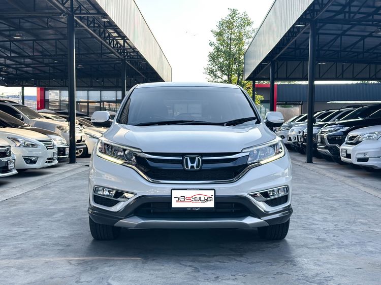 Honda CR-V 2015 2.0 E 4WD Utility-car เบนซิน เกียร์อัตโนมัติ ขาว รูปที่ 2