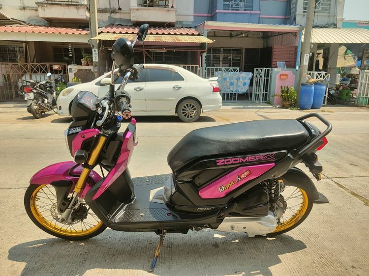 🛵ยังไงก็ขาย ZOOMER-X ปี 57(งดต่อ ขายตามสภาพ) เครื่องดี สีสวย สตาร์ทมือ เล่มชุดโอนครบ+เปลี่ยนถ่ายน้ำมันเครื่องฟรี ไม่มีส่งฟรี รูปที่ 2