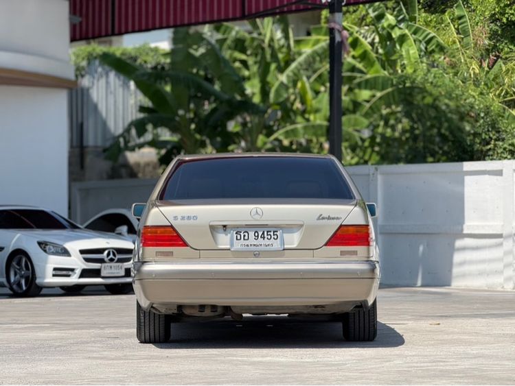 Mercedes-Benz S-Class 1995 S280 Sedan เบนซิน ไม่ติดแก๊ส เกียร์อัตโนมัติ น้ำตาล รูปที่ 4