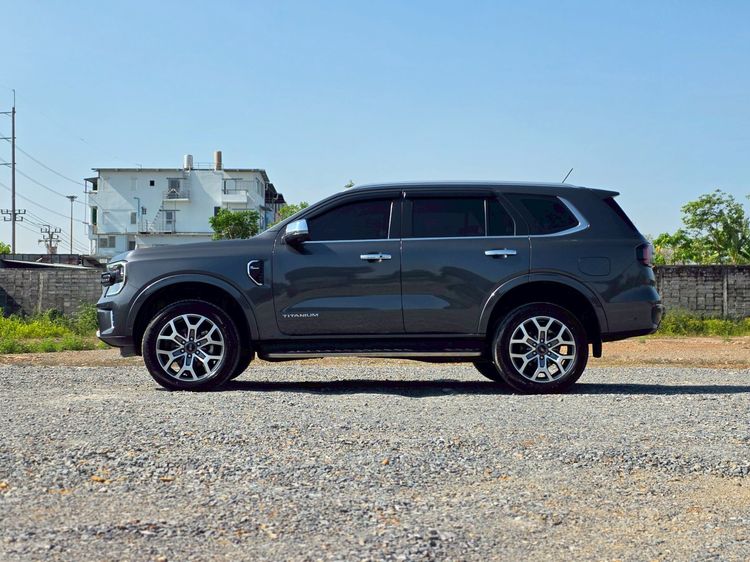 Ford Everest 2022 2.0 Titanium Plus 4WD Utility-car ดีเซล ไม่ติดแก๊ส เกียร์อัตโนมัติ เทา รูปที่ 3