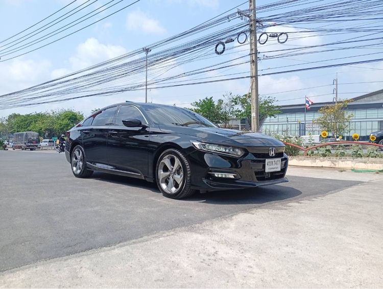 Honda Accord 2019 2.0 Hybrid Tech i-VTEC Sedan เบนซิน ไม่ติดแก๊ส เกียร์อัตโนมัติ ดำ