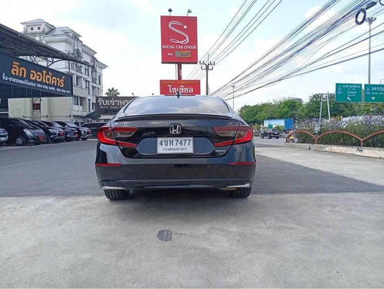 Honda Accord 2019 2.0 Hybrid Tech i-VTEC Sedan เบนซิน ไม่ติดแก๊ส เกียร์อัตโนมัติ ดำ รูปที่ 4