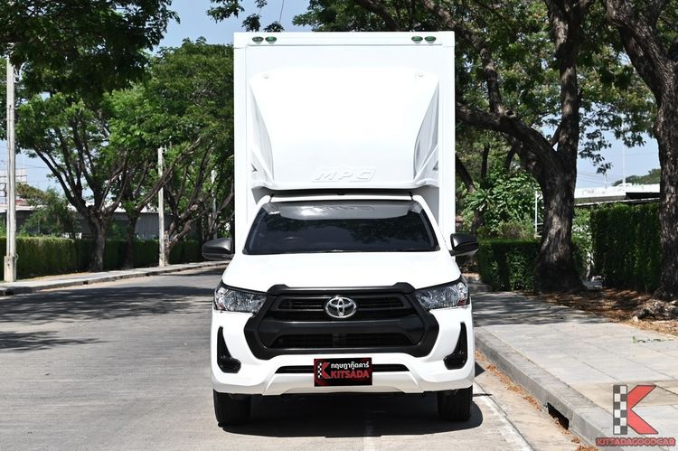 Toyota Hilux Revo 2022 2.4 Entry Pickup ดีเซล ไม่ติดแก๊ส เกียร์ธรรมดา ขาว รูปที่ 2
