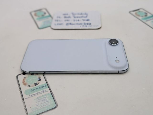 ขาย เทิร์น iPhone Air 256 Blue ศูนย์ไทย สภาพสวย อุปกรณ์ครบยกกล่อง ขาดสายชาร์จ ประกันยาว 10 เดือน รอบชาร์จ 29 รอบ สุขภาพแบต 100 เพียง 25,590 รูปที่ 6