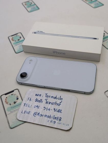 ขาย เทิร์น iPhone Air 256 Blue ศูนย์ไทย สภาพสวย อุปกรณ์ครบยกกล่อง ขาดสายชาร์จ ประกันยาว 10 เดือน รอบชาร์จ 29 รอบ สุขภาพแบต 100 เพียง 25,590 รูปที่ 2