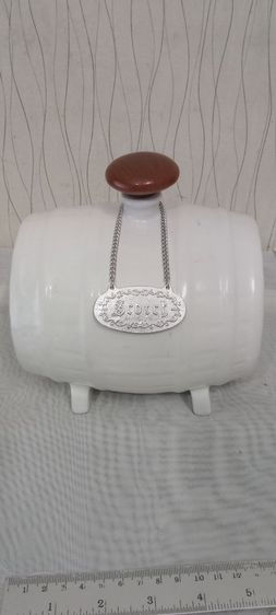 ขวดเหล้าเปล่าต่างประเทศวินเทจ เซรามิกพอร์ซเลน รูปที่ 14