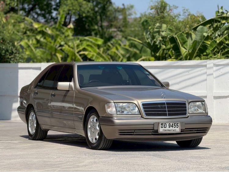 Mercedes-Benz S-Class 1995 S500 Sedan เบนซิน ไม่ติดแก๊ส เกียร์อัตโนมัติ บรอนซ์ทอง รูปที่ 3