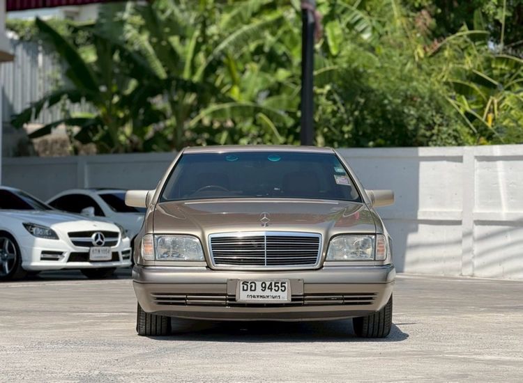 Mercedes-Benz S-Class 1995 S500 Sedan เบนซิน ไม่ติดแก๊ส เกียร์อัตโนมัติ บรอนซ์ทอง รูปที่ 2